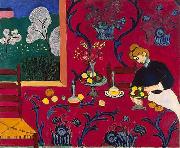 Henri Matisse The Dessert: Harmony in Red oil painting